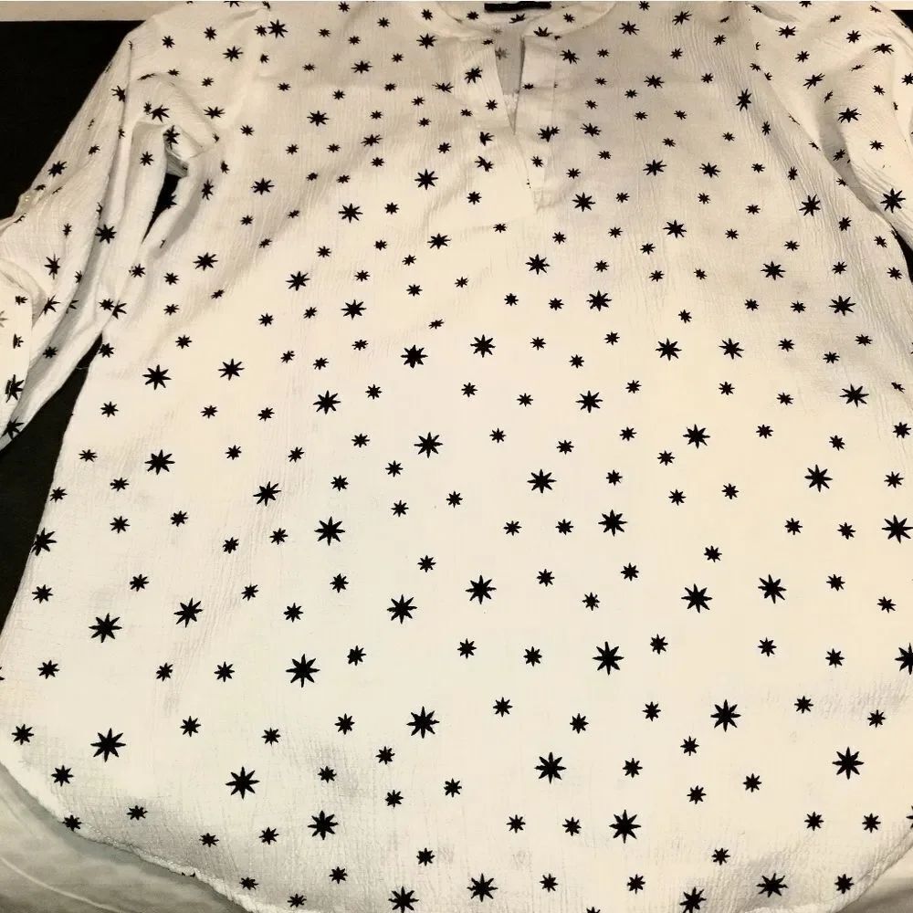 CAMISOLE TOP WHITE/BLACK TOP - Picture 10 of 15